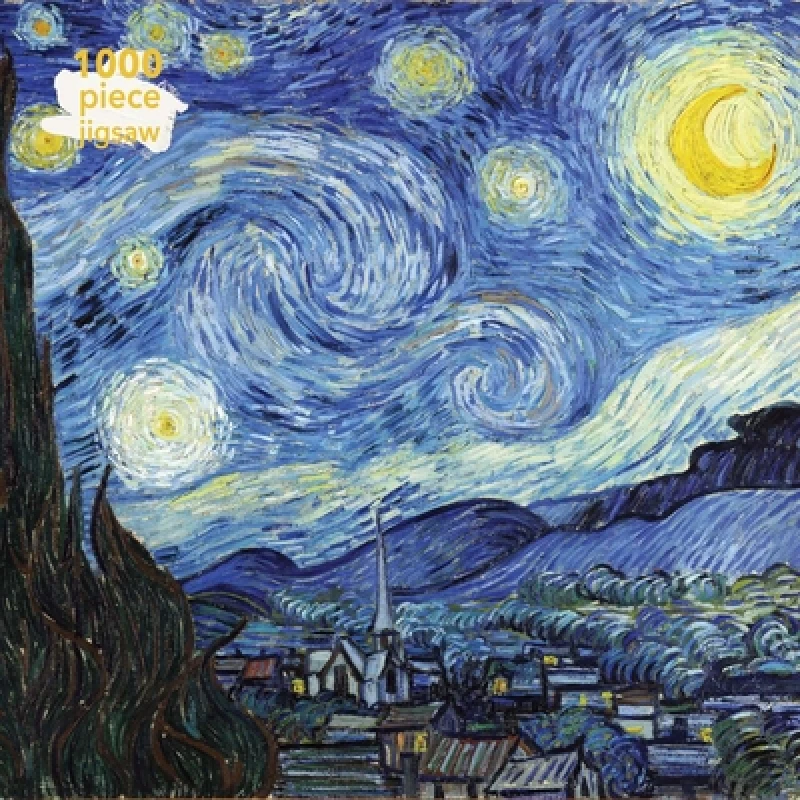 Adult Sustainable Jigsaw Puzzle Vincent van Gogh: The Starry Night
