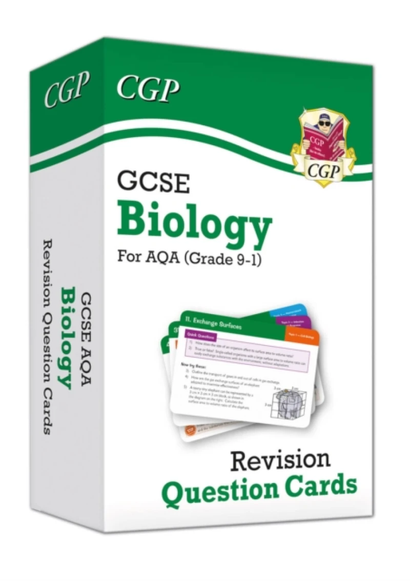 GCSE Biology AQA Revision Question Cards - Q&A cards for quick practice