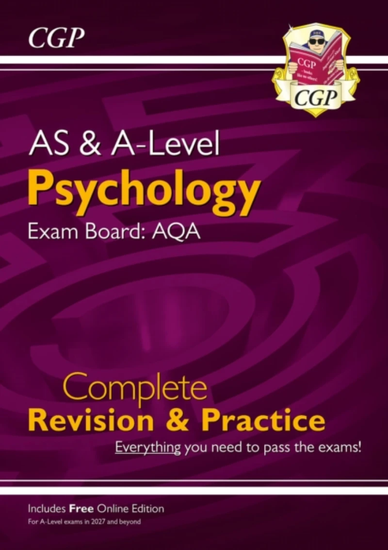 New A-Level Psychology: AQA Complete Revision & Practice with Online Edition (For exams from 2027)