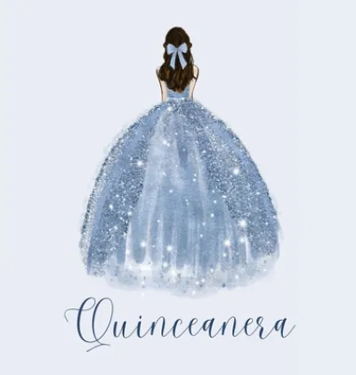 Quinceanera guest book, Mis Quince Anos Guest book, birthday party guest book to sign