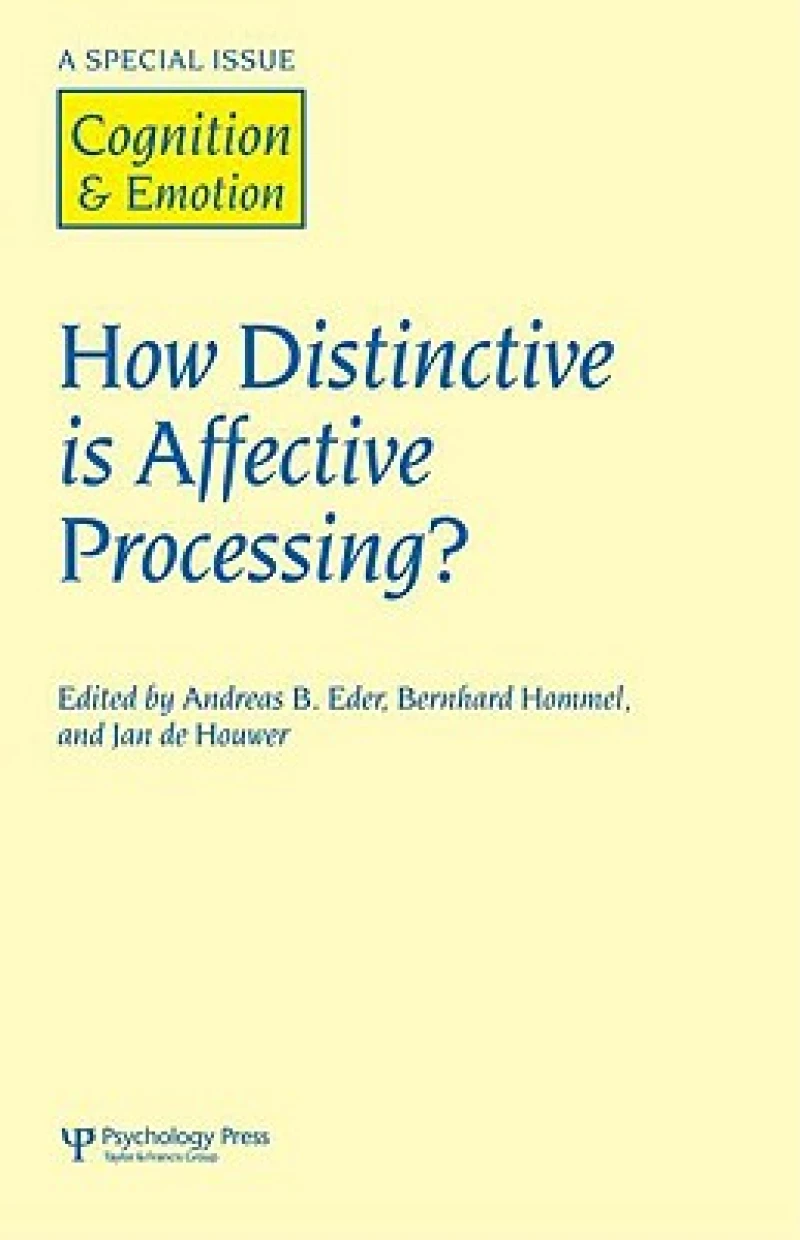 How Distinctive is Affective Processing?