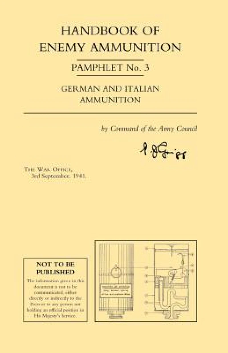 Handbook of Enemy Ammunition Pamphlet