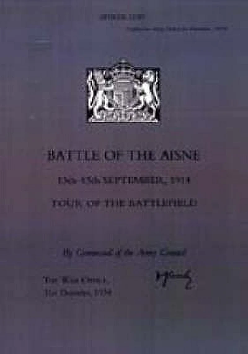 Battle of the Aisne 13th-15th September 1914,Tour of the Battlefield