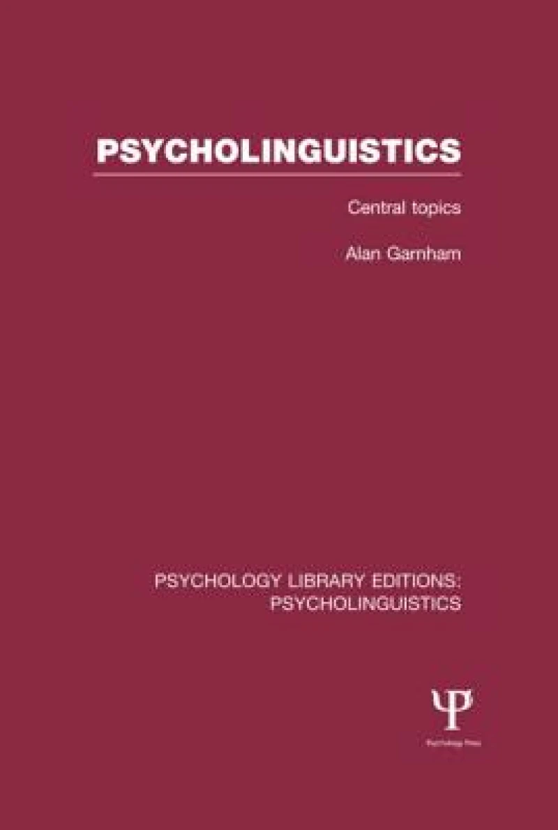 Psycholinguistics (PLE: Psycholinguistics)
