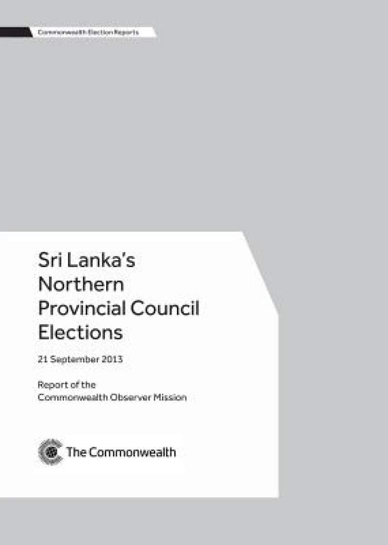 Sri Lanka’s Northern Provincial Council Elections, 21 September 2013