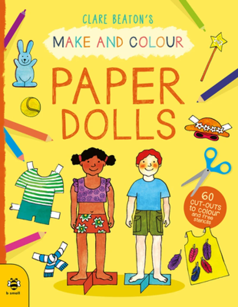 Make & Colour Paper Dolls