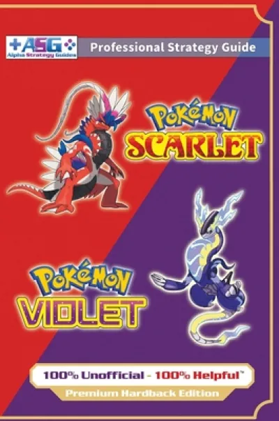 Pokemon Scarlet and Violet Strategy Guide Book (Full Color - Premium Hardback)