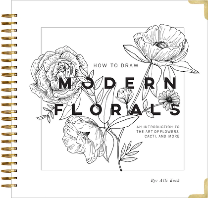 How To Draw Modern Florals