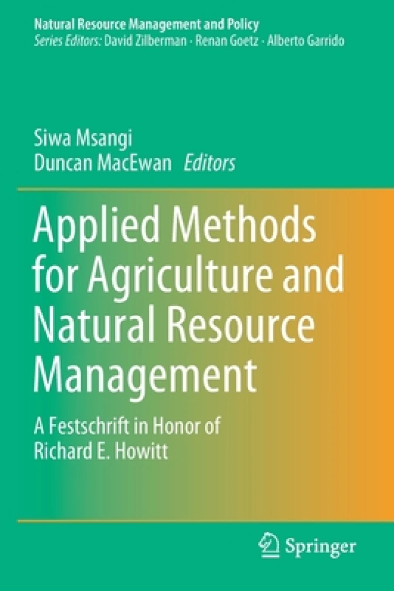 Applied Methods for Agriculture and Natural Resource Management