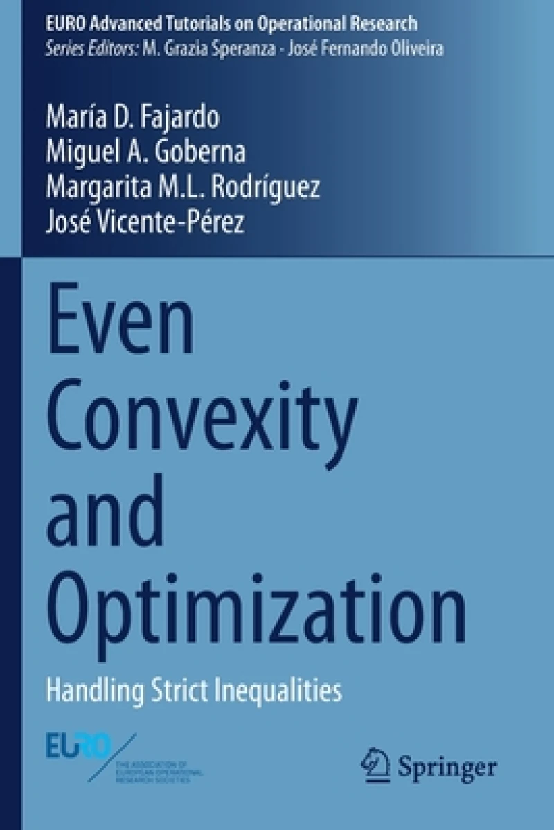 Even Convexity and Optimization