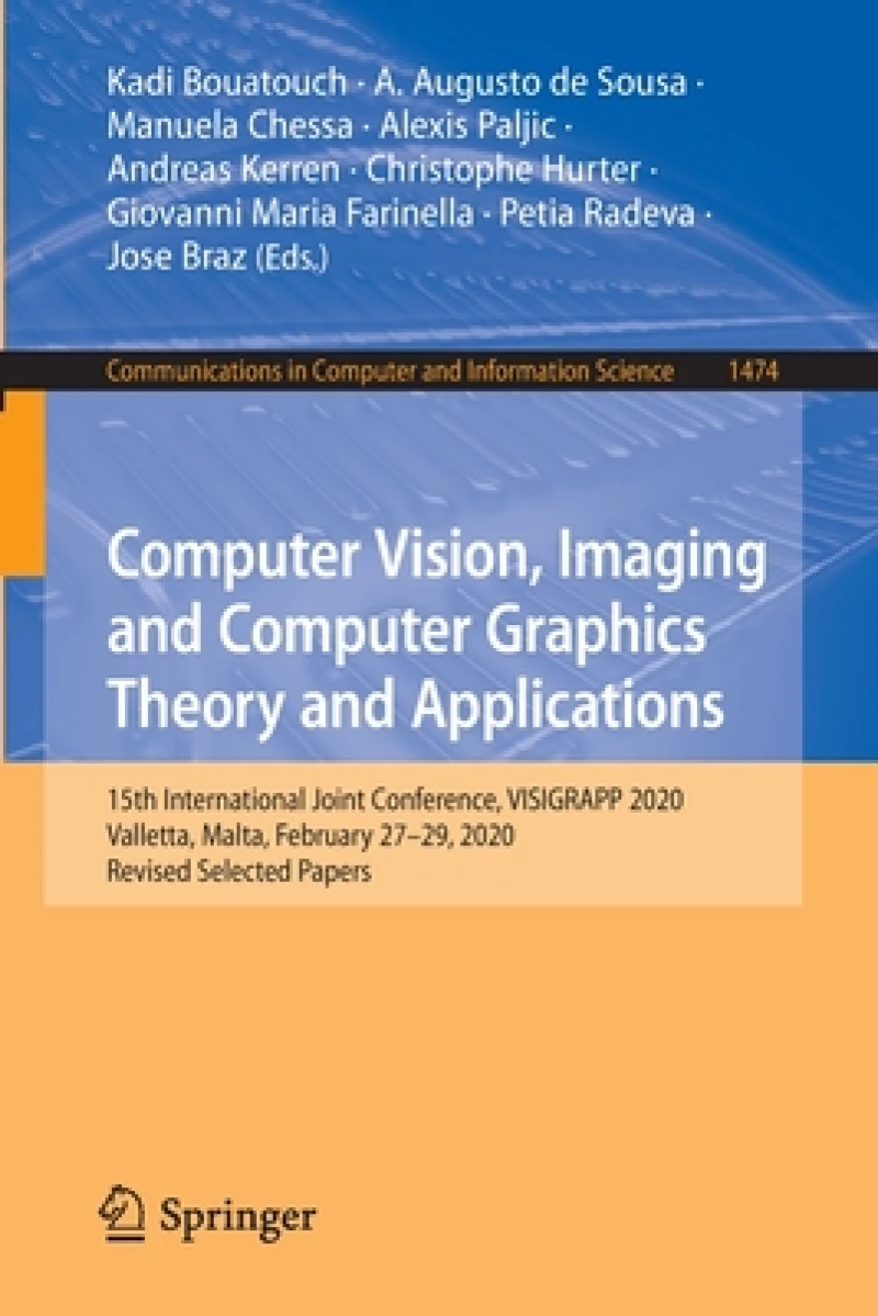 Computer Vision, Imaging and Computer Graphics Theory and Applications