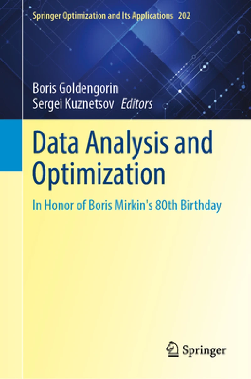 Data Analysis and Optimization