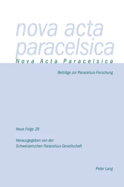 Nova ACTA Paracelsica 28/2018