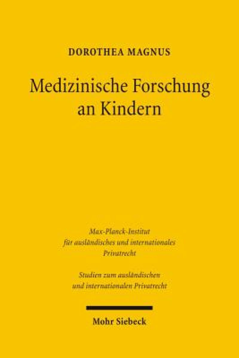 Medizinische Forschung an Kindern