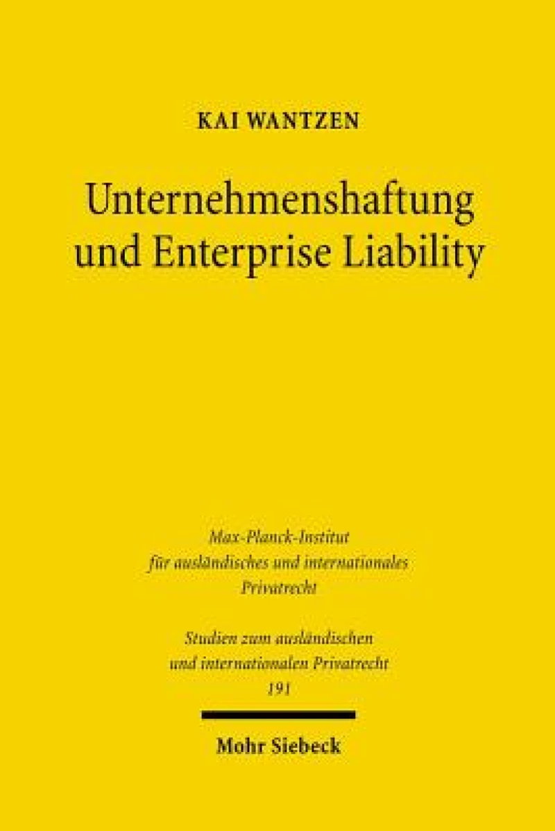 Unternehmenshaftung und Enterprise Liability