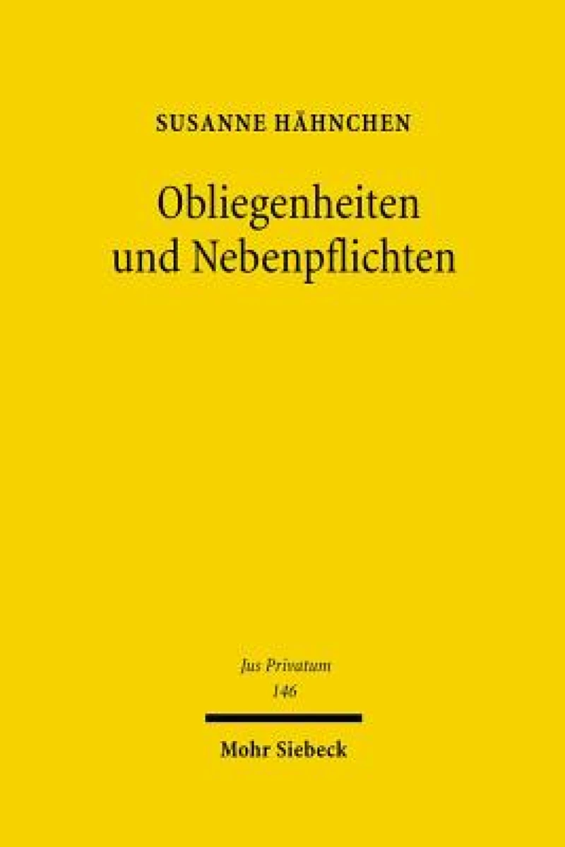 Obliegenheiten und Nebenpflichten