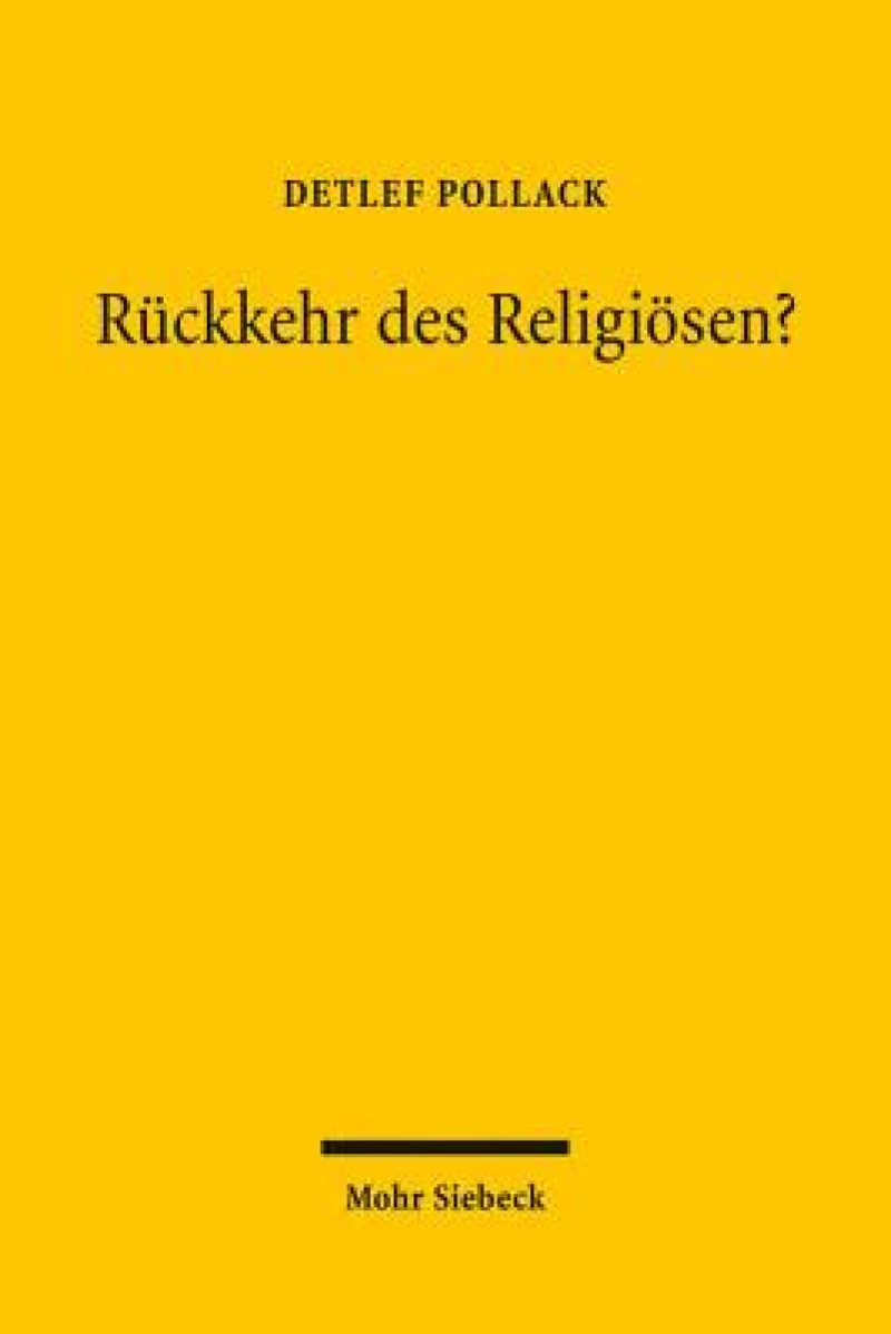 Ruckkehr des Religiosen?