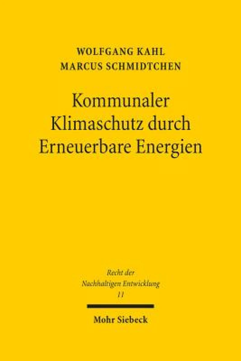Kommunaler Klimaschutz durch Erneuerbare Energien