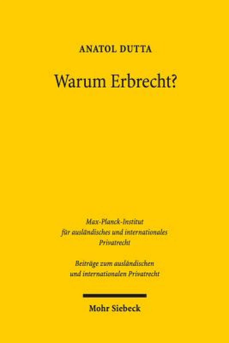 Warum Erbrecht?