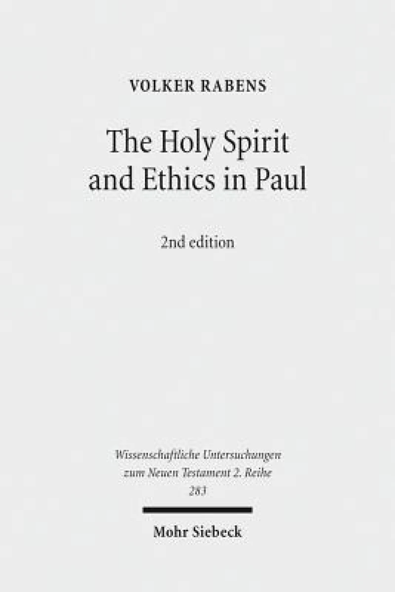 The Holy Spirit and Ethics in Paul