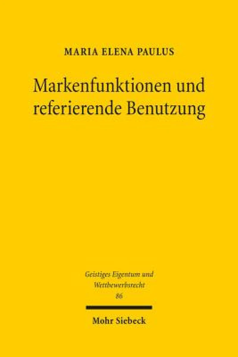 Markenfunktionen und referierende Benutzung