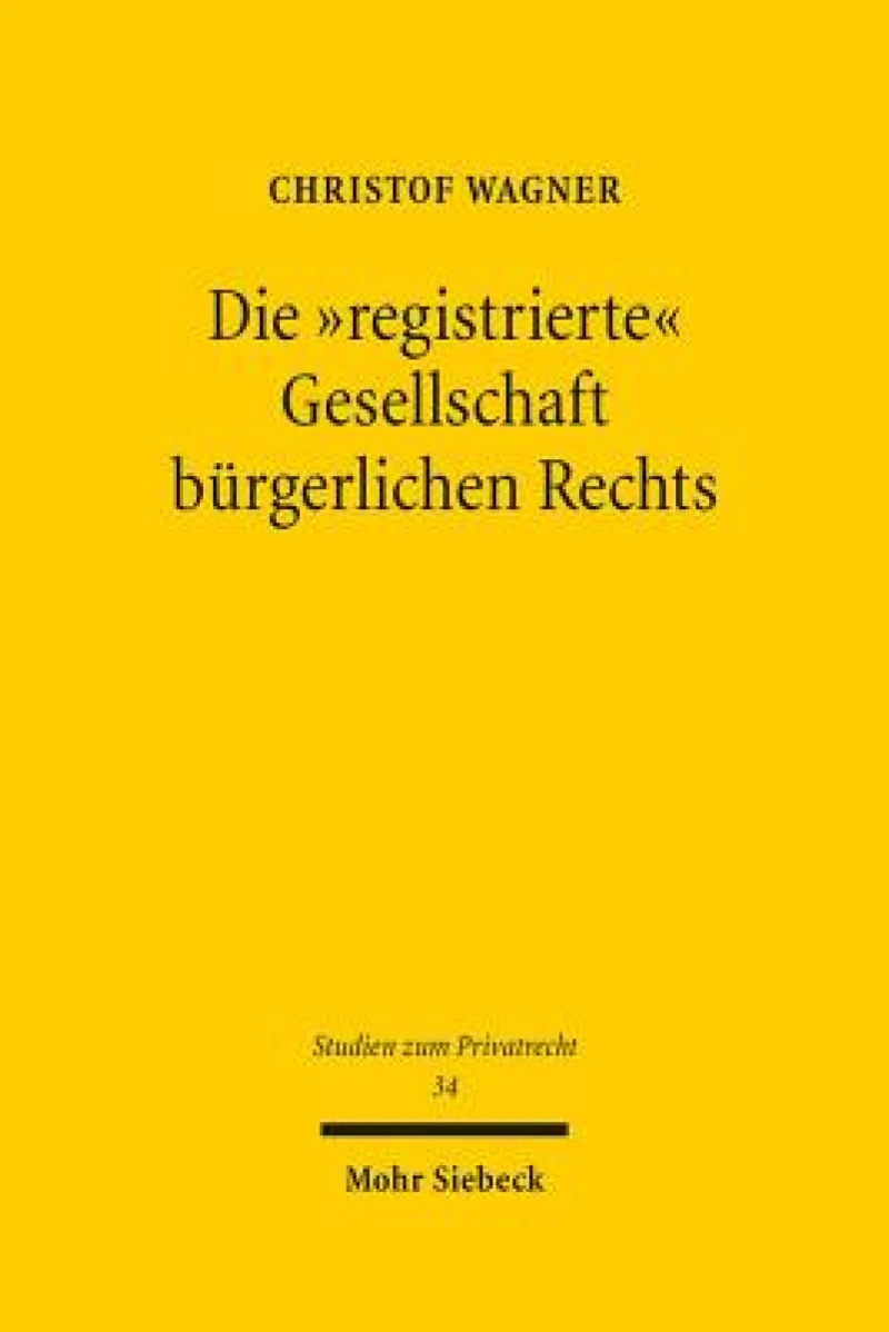 Die "registrierte" Gesellschaft burgerlichen Rechts