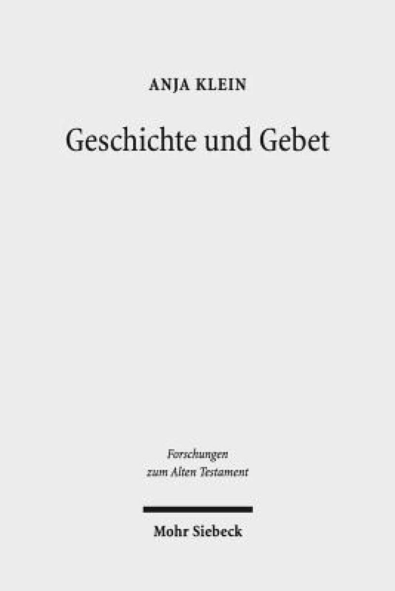 Geschichte und Gebet