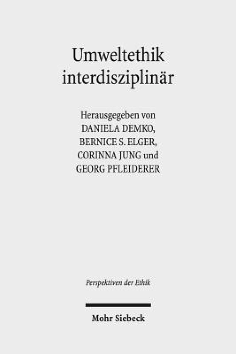 Umweltethik interdisziplinar