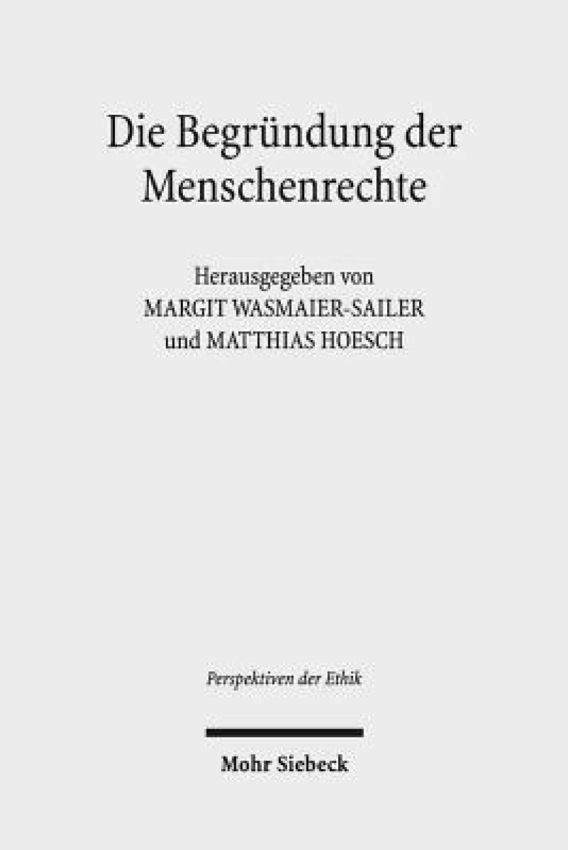 Die Begrundung der Menschenrechte