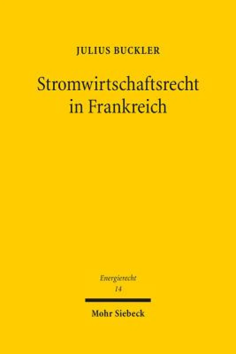 Stromwirtschaftsrecht in Frankreich