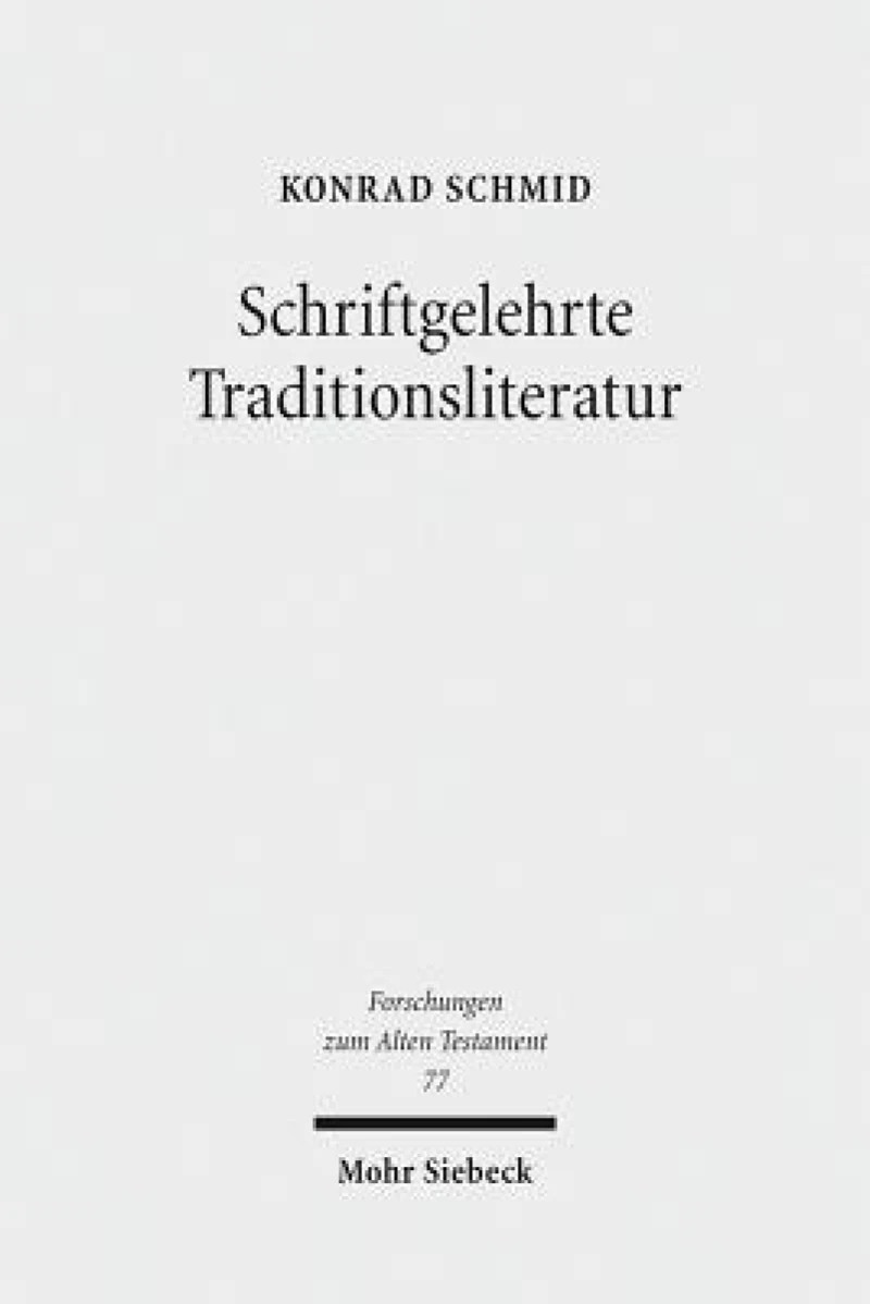 Schriftgelehrte Traditionsliteratur