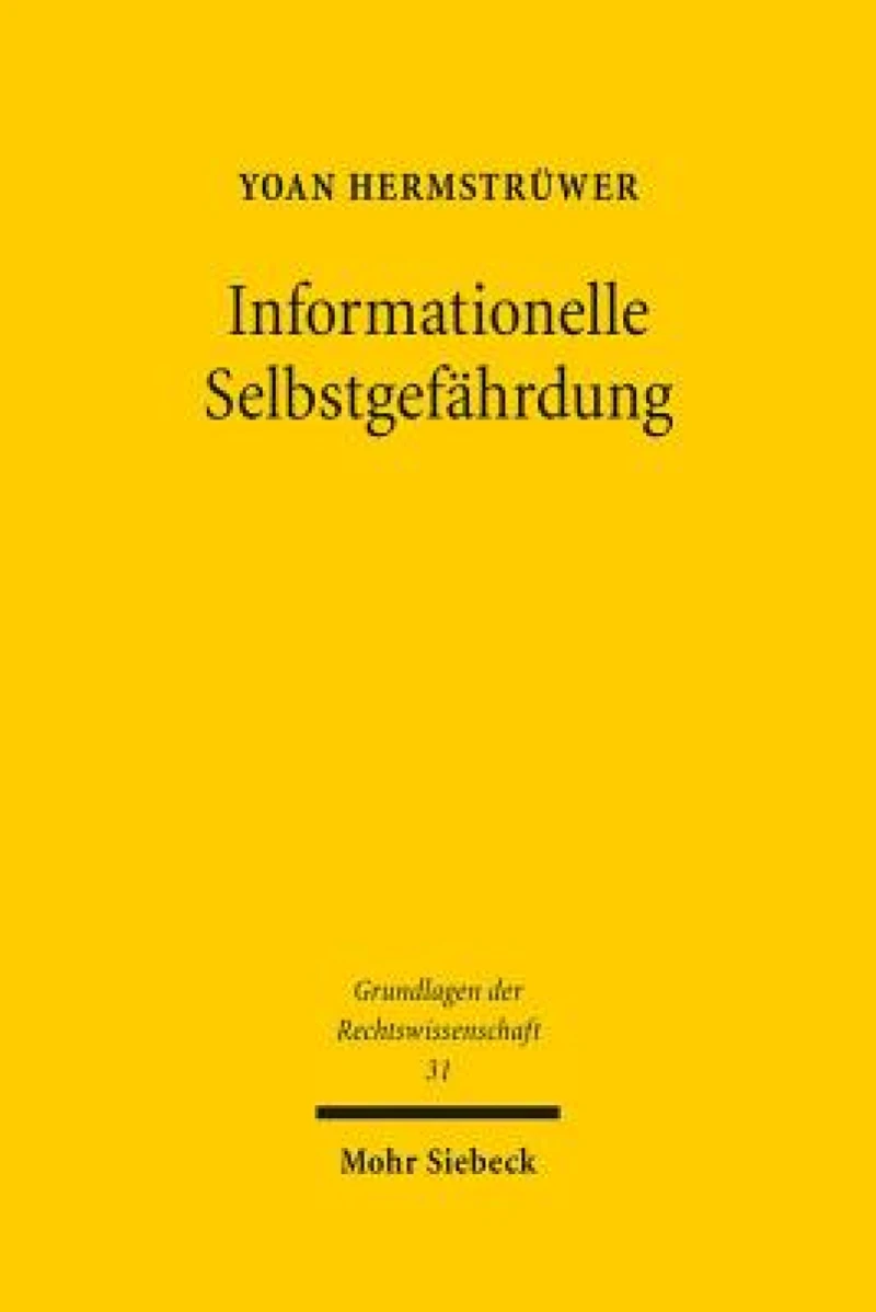 Informationelle Selbstgefahrdung