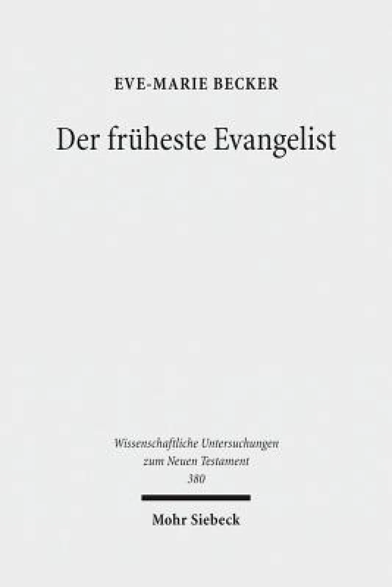 Der fruheste Evangelist