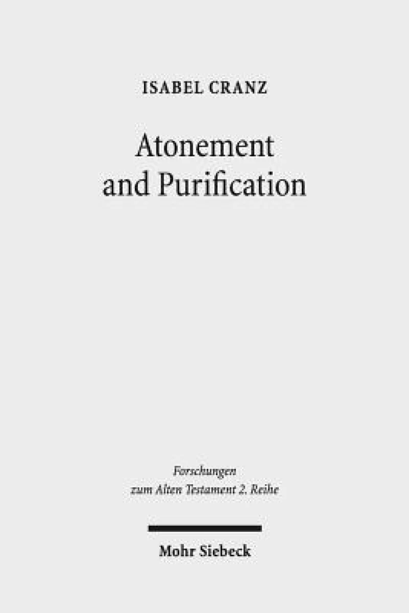 Atonement and Purification