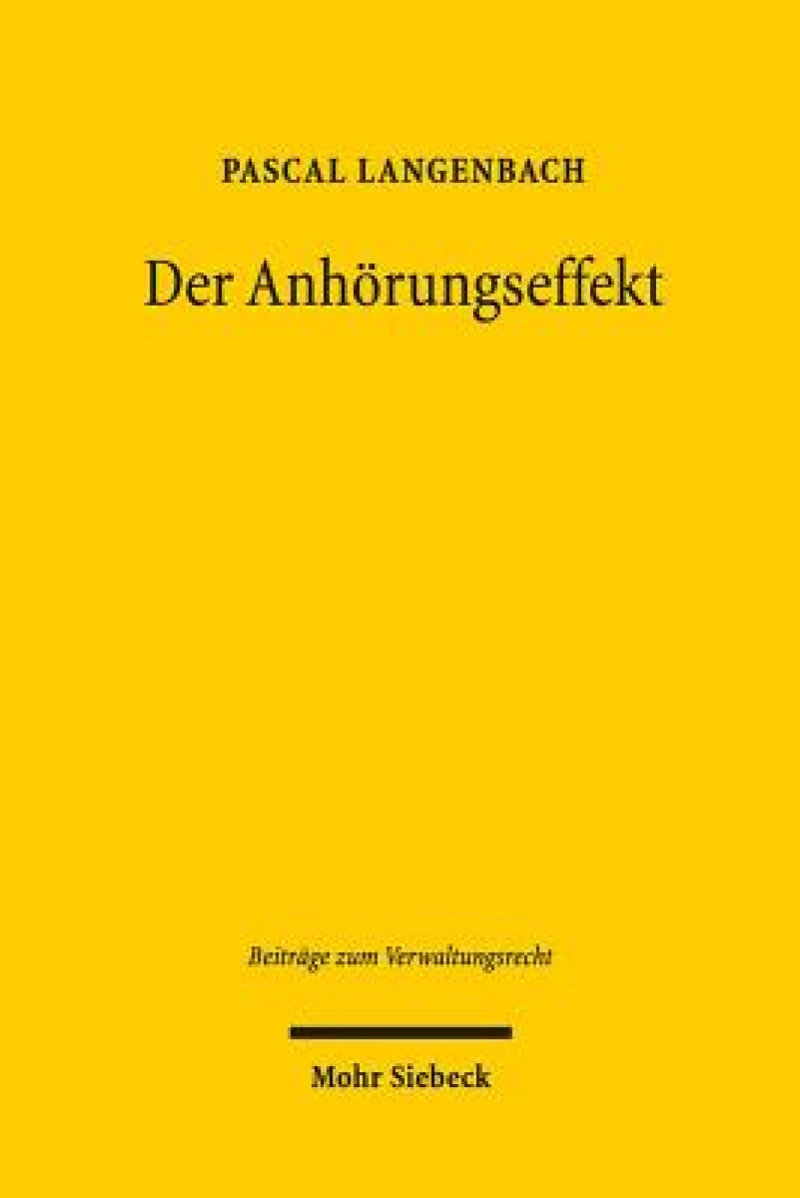 Der Anhorungseffekt