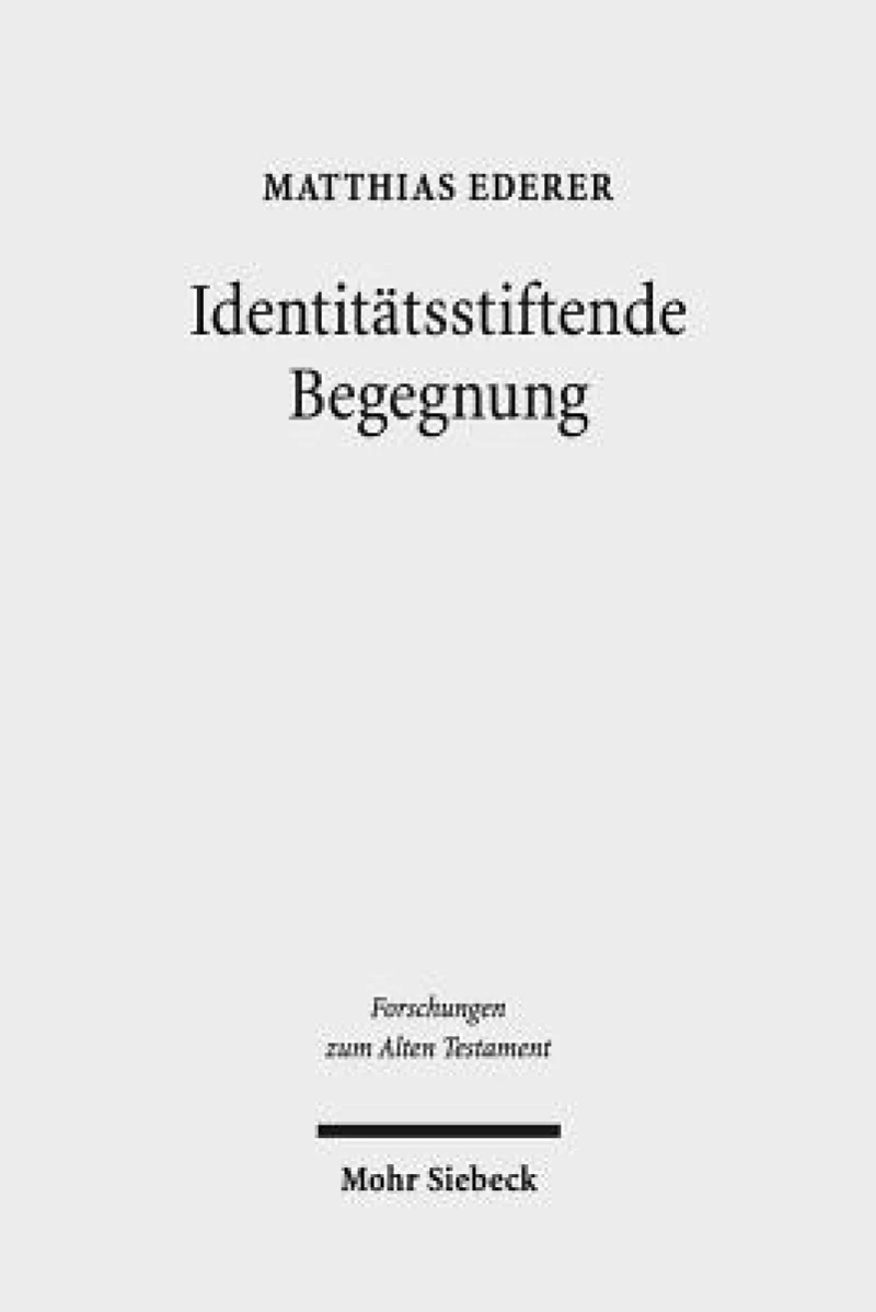 Identitatsstiftende Begegnung