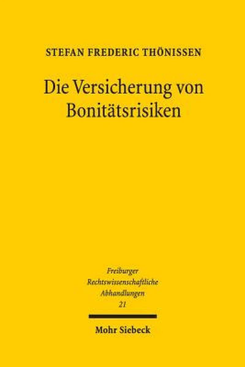 Die Versicherung von Bonitatsrisiken
