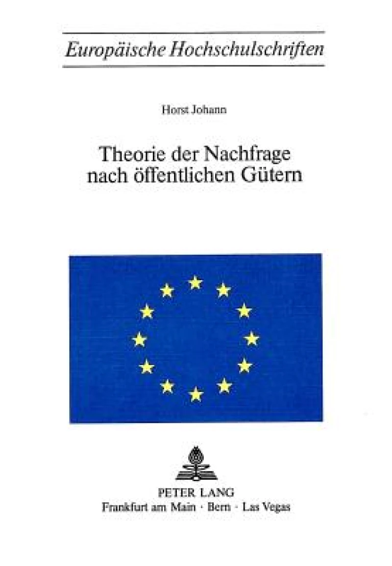 Theorie der Nachfrage nach oeffentlichen Guetern