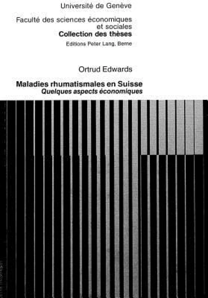 Maladies rhumatismales en Suisse