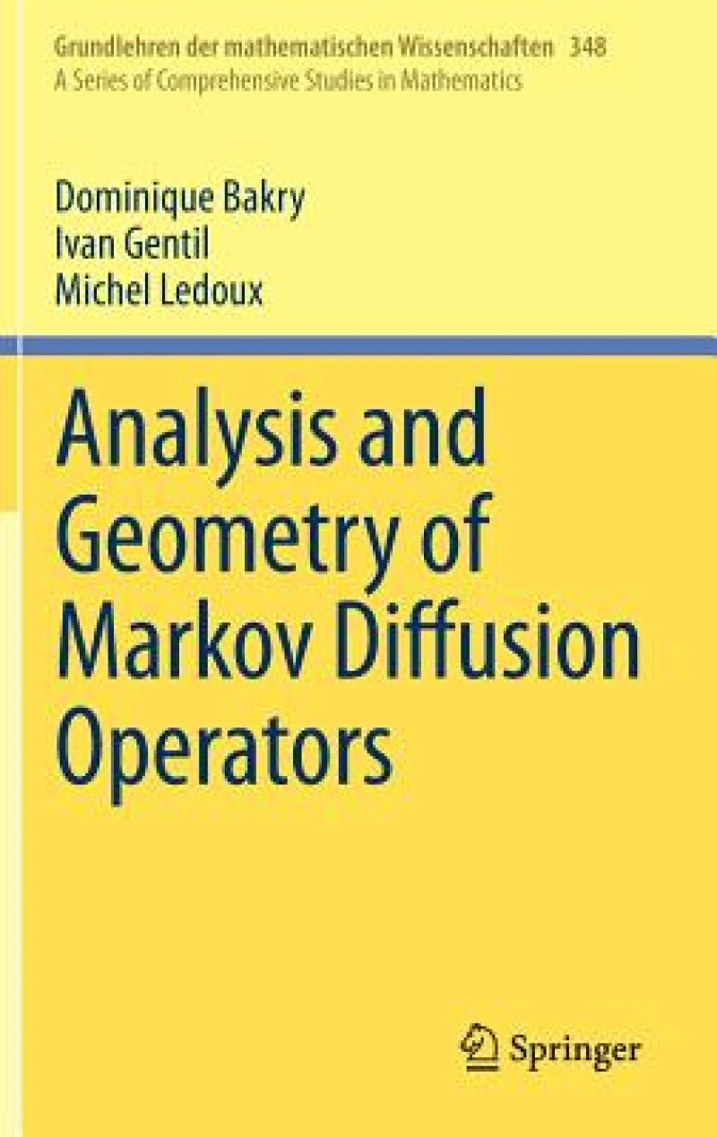 Analysis and Geometry of Markov Diffusion Operators
