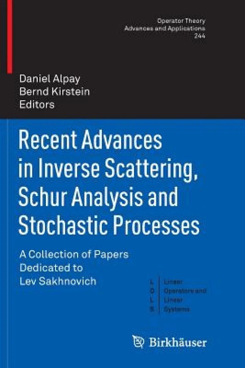 Recent Advances in Inverse Scattering, Schur Analysis and Stochastic Processes