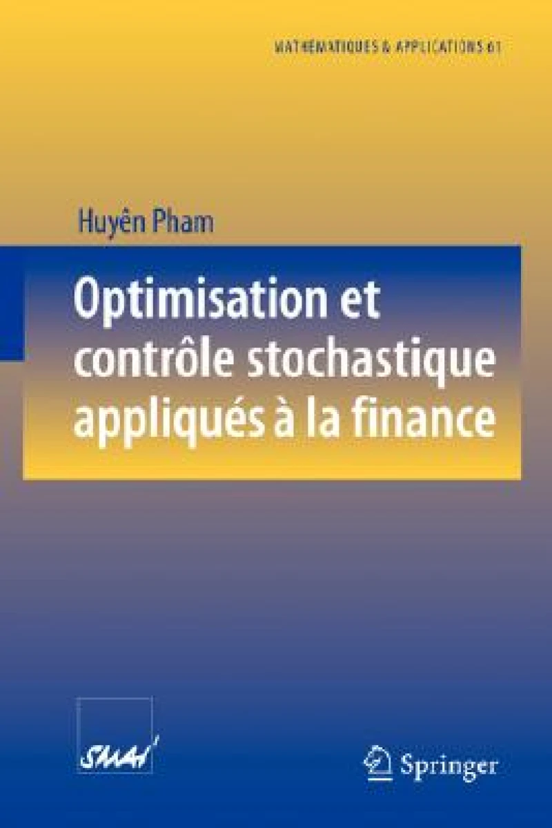 Optimisation et controle stochastique appliques a la finance