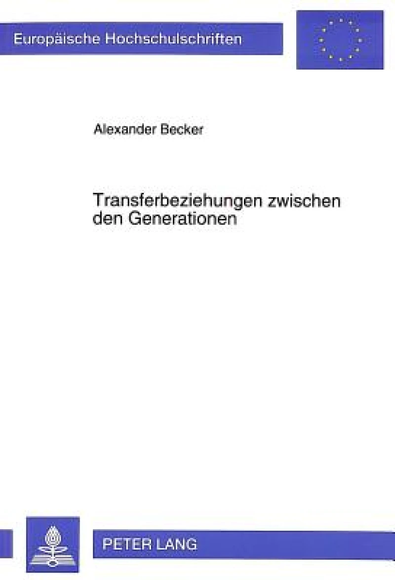 Transferbeziehungen zwischen den Generationen