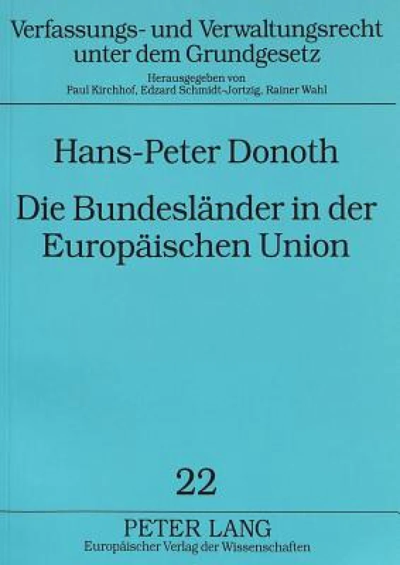 Die Bundeslaender in Der Europaeischen Union