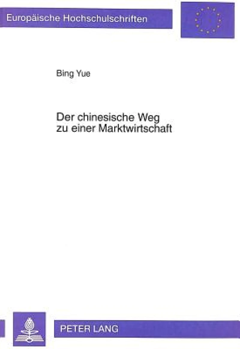 Der Chinesische Weg Zu Einer Marktwirtschaft