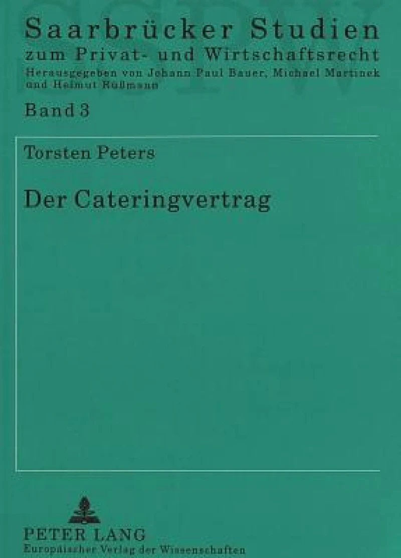 Der Cateringvertrag
