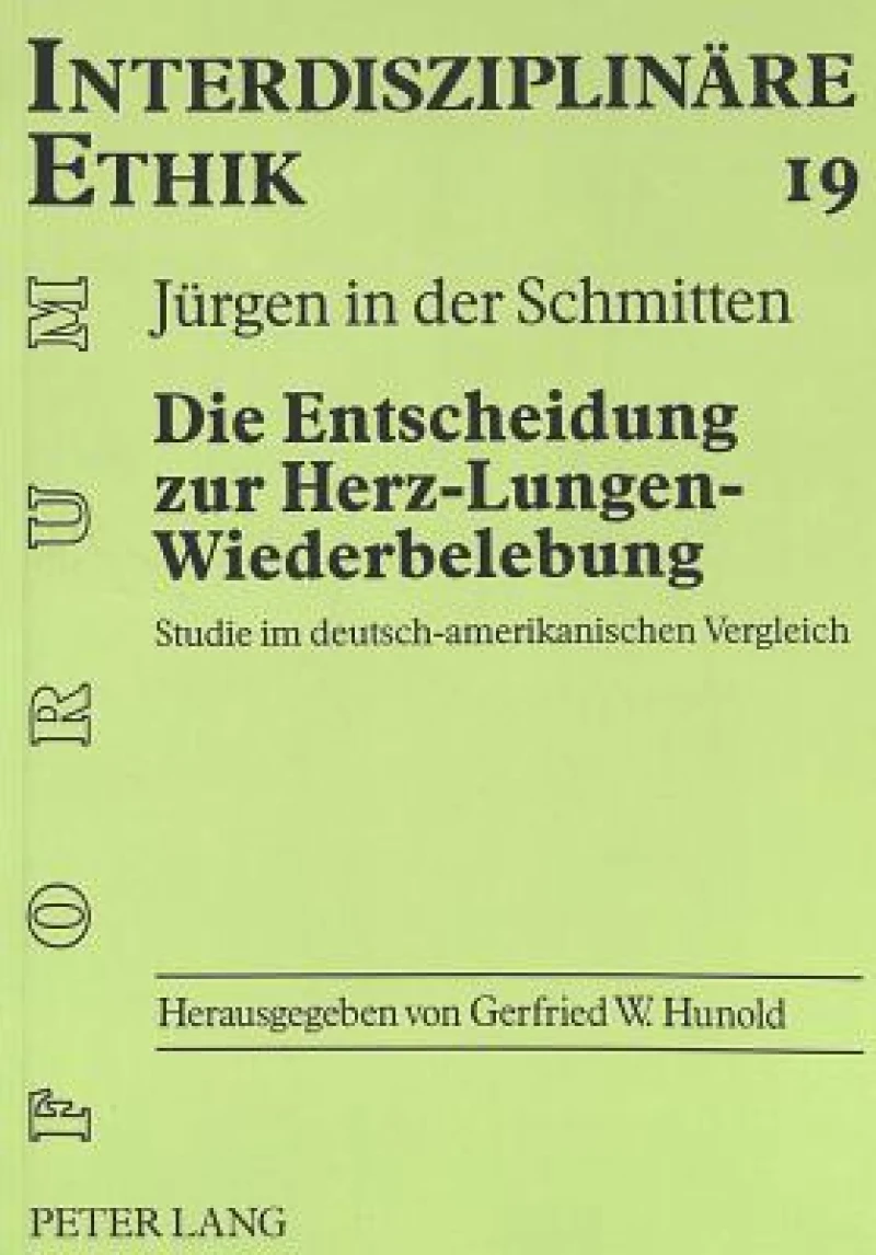 Die Entscheidung zur Herz-Lungen-Wiederbelebung