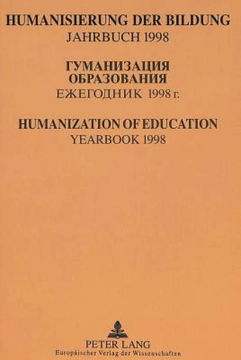 Humanisierung der Bildung- Jahrbuch 1998