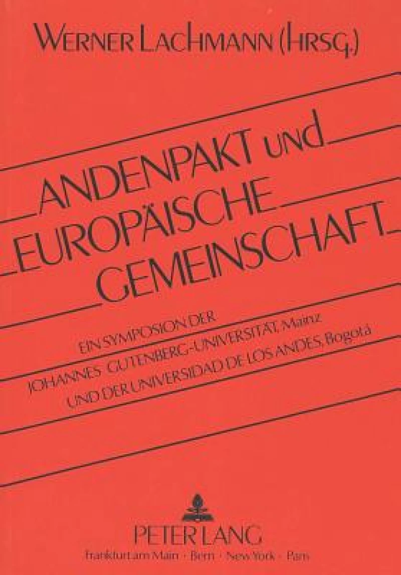 Andenpakt und Europaeische Gemeinschaft