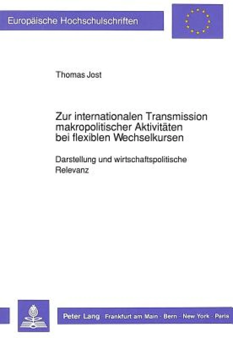 Zur internationalen Transmission makropolitischer Aktivitaeten bei flexiblen Wechselkursen